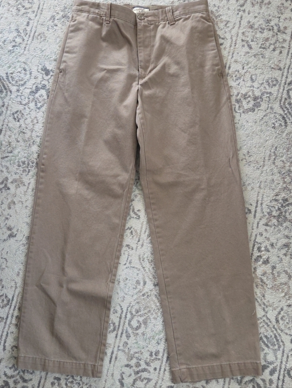 Vintage GH Bass & Co Heritage Collection 32x32 100% Cotton Tan Khaki Pants